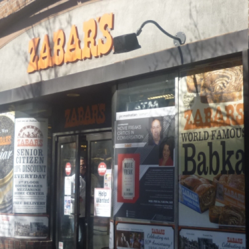 Zabar's NYC, home of the World Famous Babka and Jewish Deli - photo by Sophie Rebibo Halimi