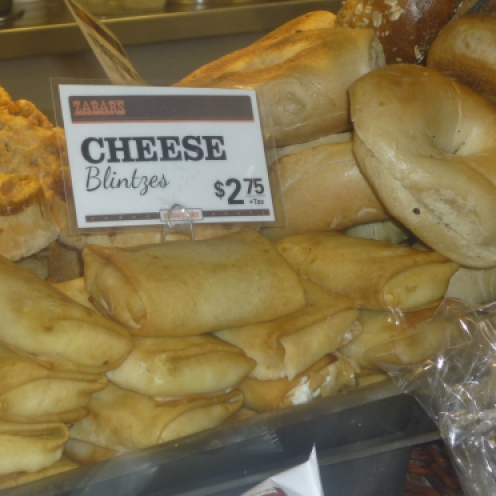 Cheese Blintzes at Zabar's, NYC - photo by Sophie Rebibo Halimi