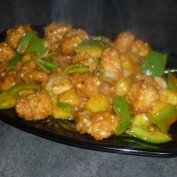 Chinese Sweet and Sour Crispy Chicken